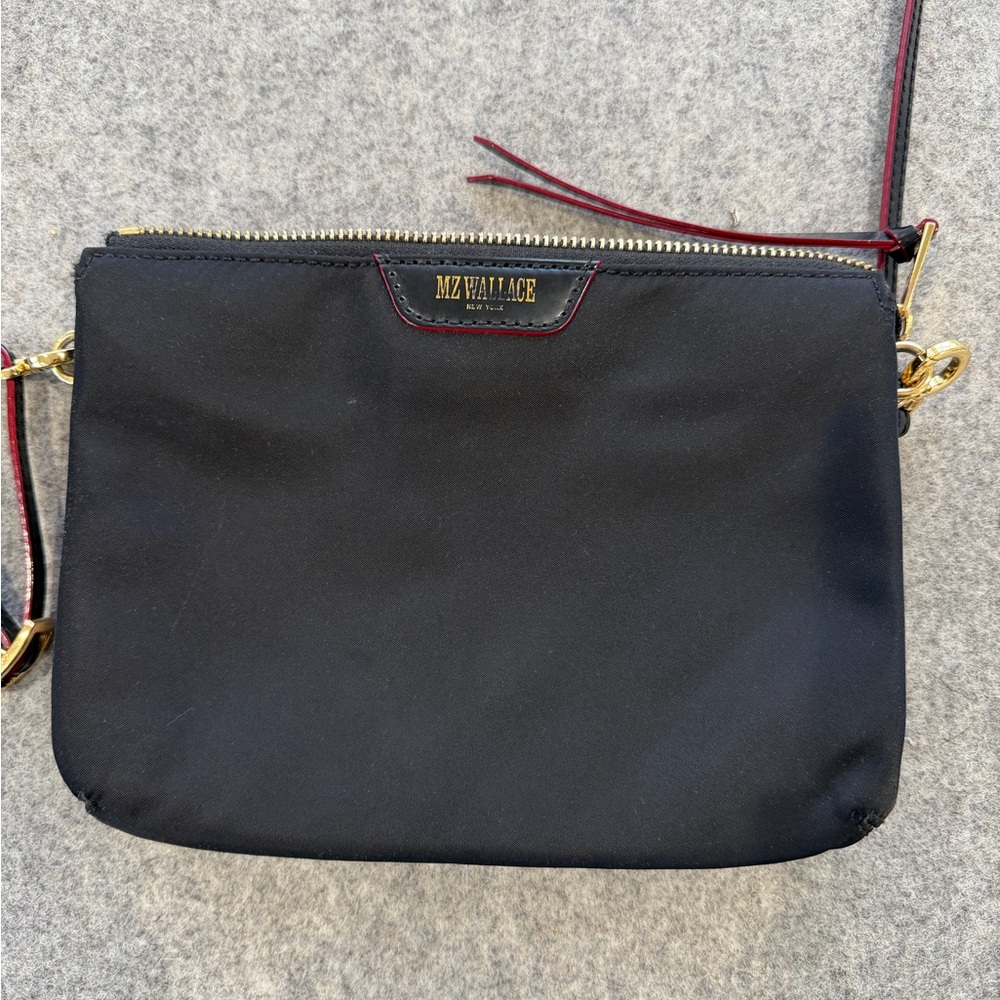 MZ Wallace Pippa Black Crossbody Bag